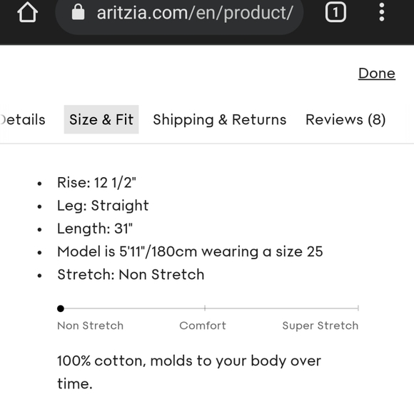 Levi's 70s High Straight Jean - Picture 9 of 9